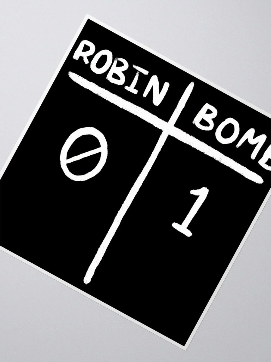 Robin 0 | Bomb 1 Sticker product image (2)