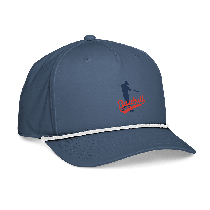 Retro Baseball Rope Hat | Stay-Dri Performance Snapback Cap product image (2)
