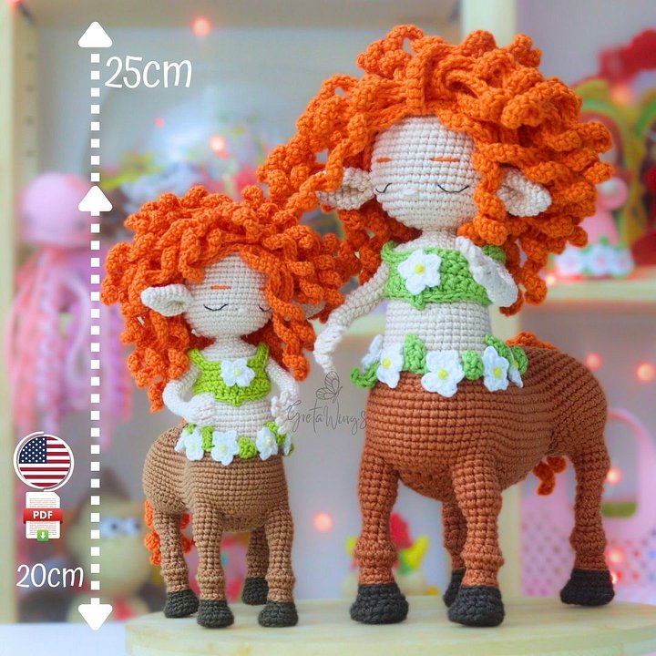 Crochet Pattern: Rome the Centaur (digital download) product image (1)