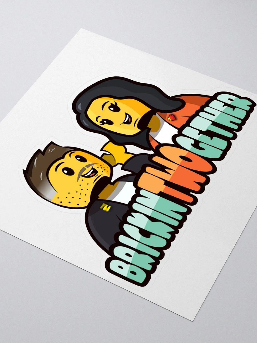 BrickinTwogether Sticker product image (9)