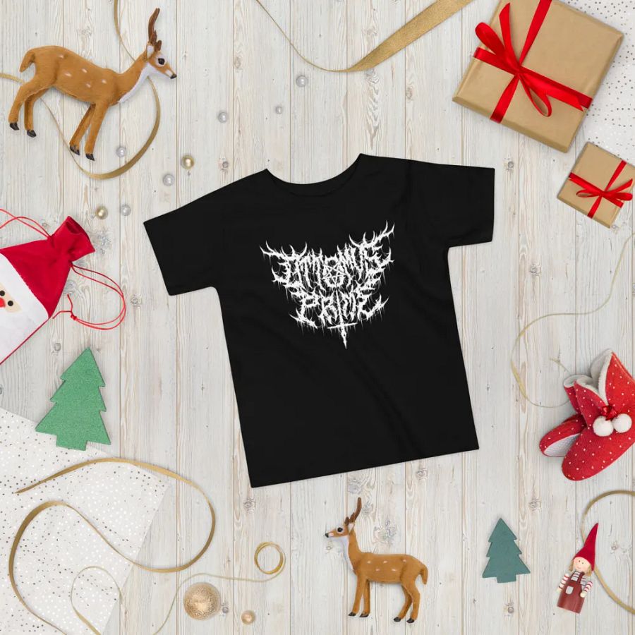 Toddler T-Shirt - Metal Logo (White) product image (7)