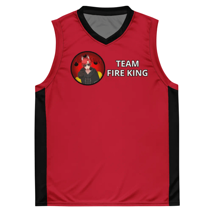 FIRE KING All-Star Unisex Basketball Jersey product image (2)