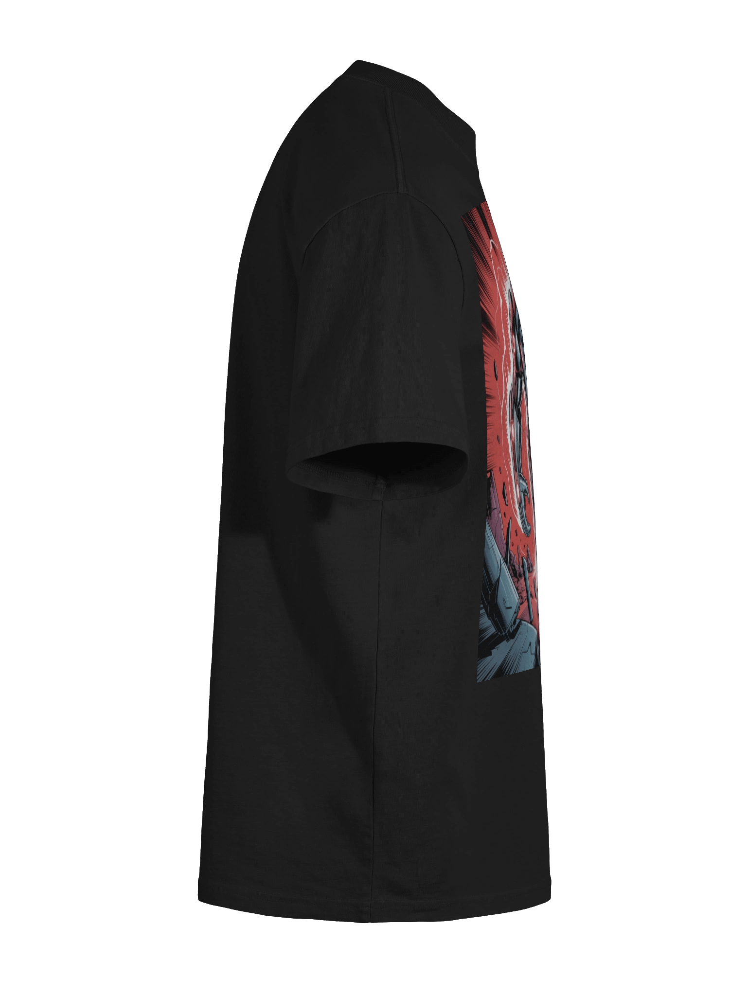 Lightning Dominion: Ultron Oversized Faded T-Shirt product image (11)