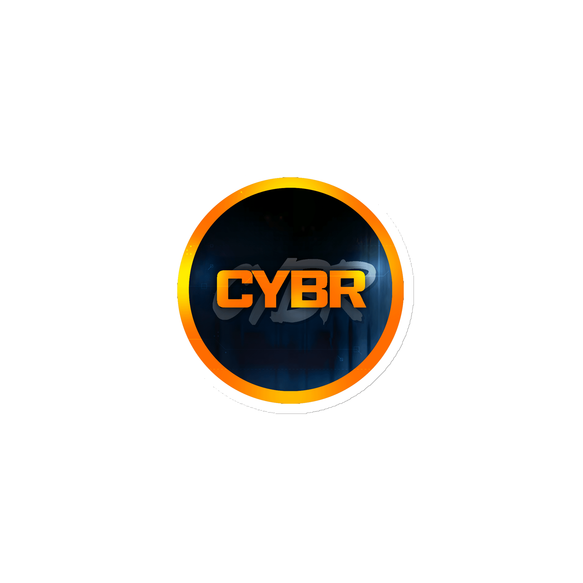 CYBR Logo Die-Cut Magnets product image (1)