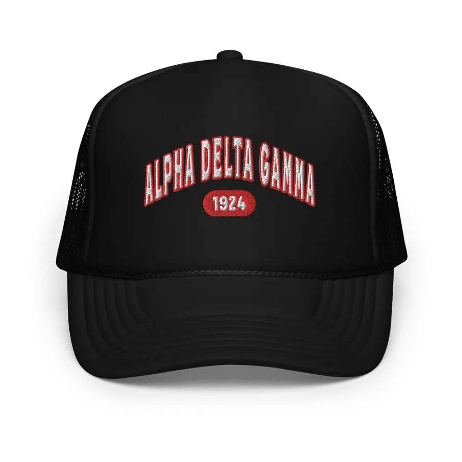 ADG 1924 Foam Trucker Cap - Embroidered product image (1)