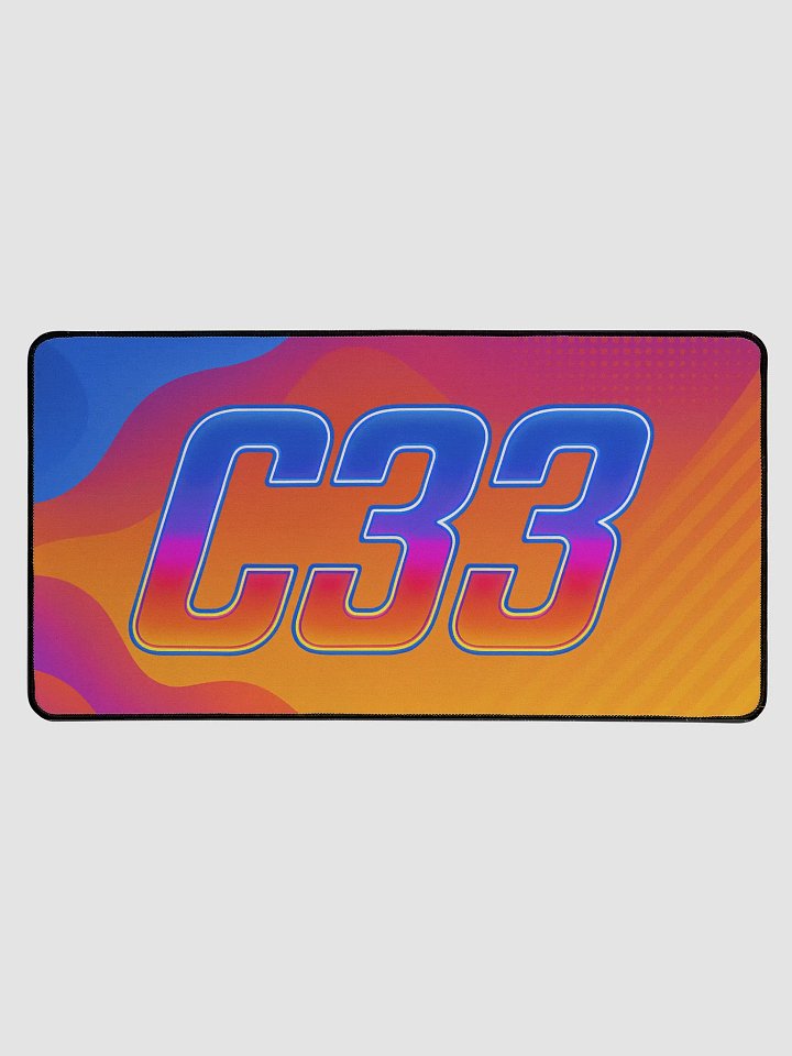 C33 Glow 95 15.5" x 31.5" Deskmat product image (1)