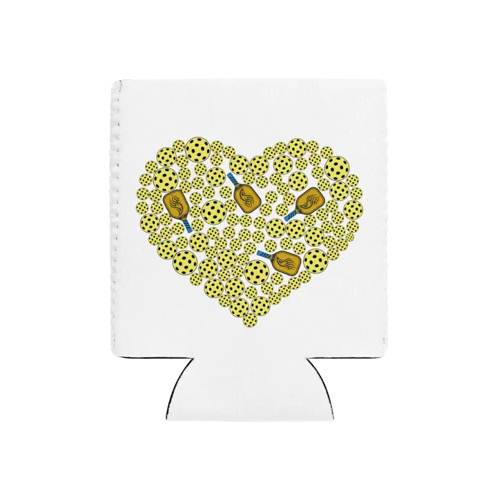 Pure Heart Pickleball Heartfelt Coozie Can Cooler product image (1)