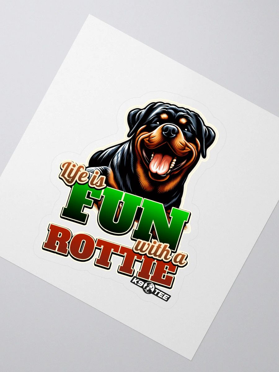 Rottie Fun Kiss Cut Stickers product image (2)