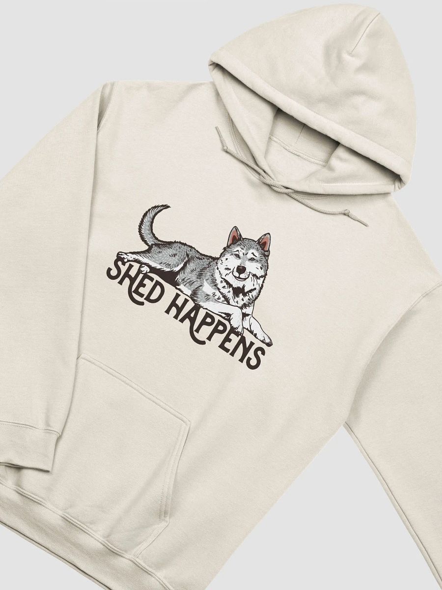 Shed Happens Hooded Sweatshirt of a Siberian Husky | Funny Hoodie for Siberian Husky Paw-rents product image (22)