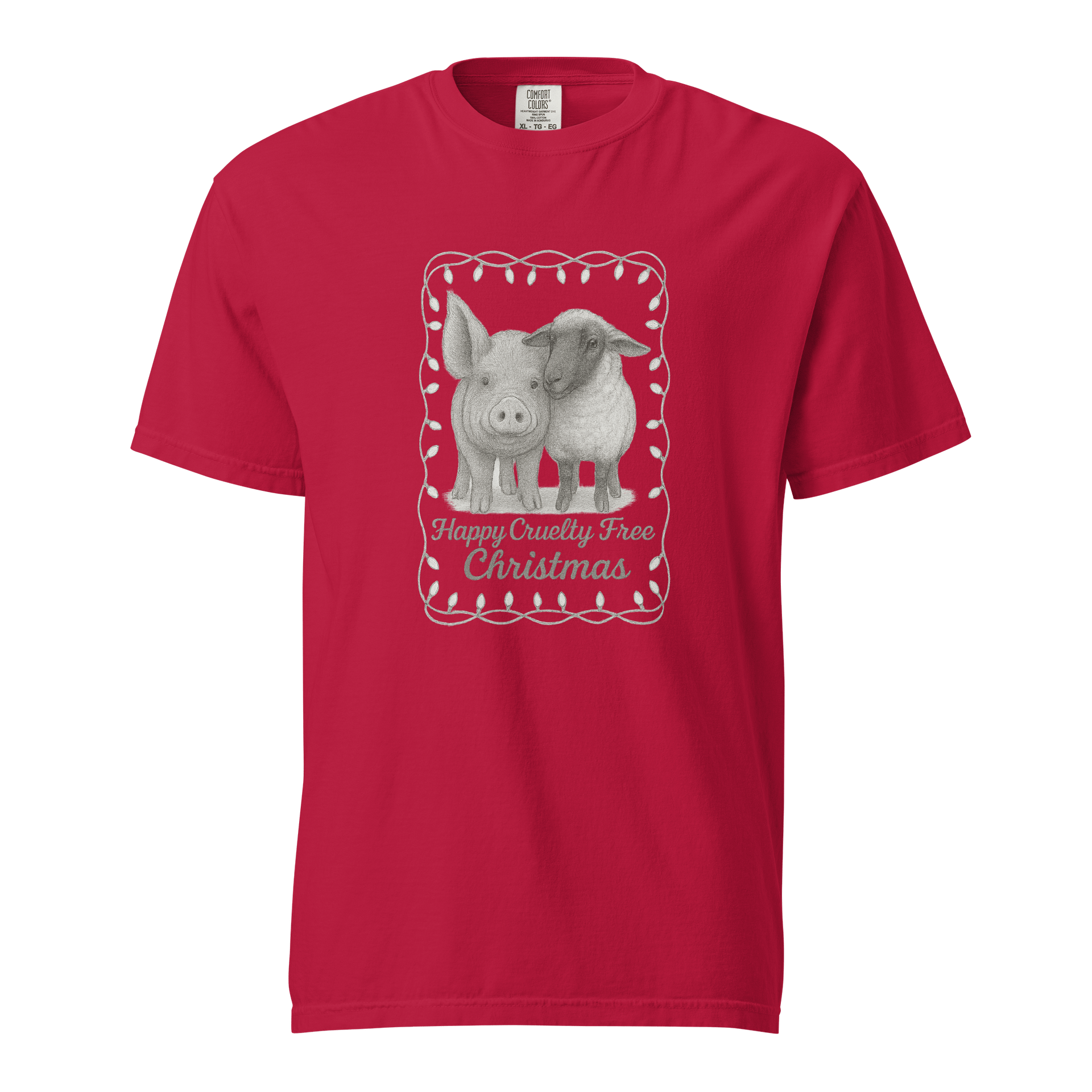 Happy Cruelty Free Christmas T-Shirt product image (1)
