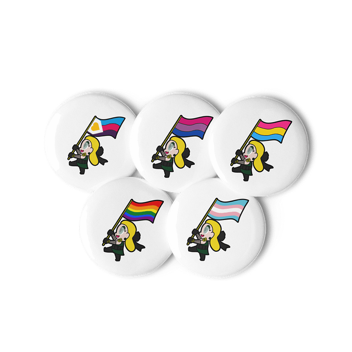 Miss Will-o-Witch Pride Pins Pack 1 product image (3)