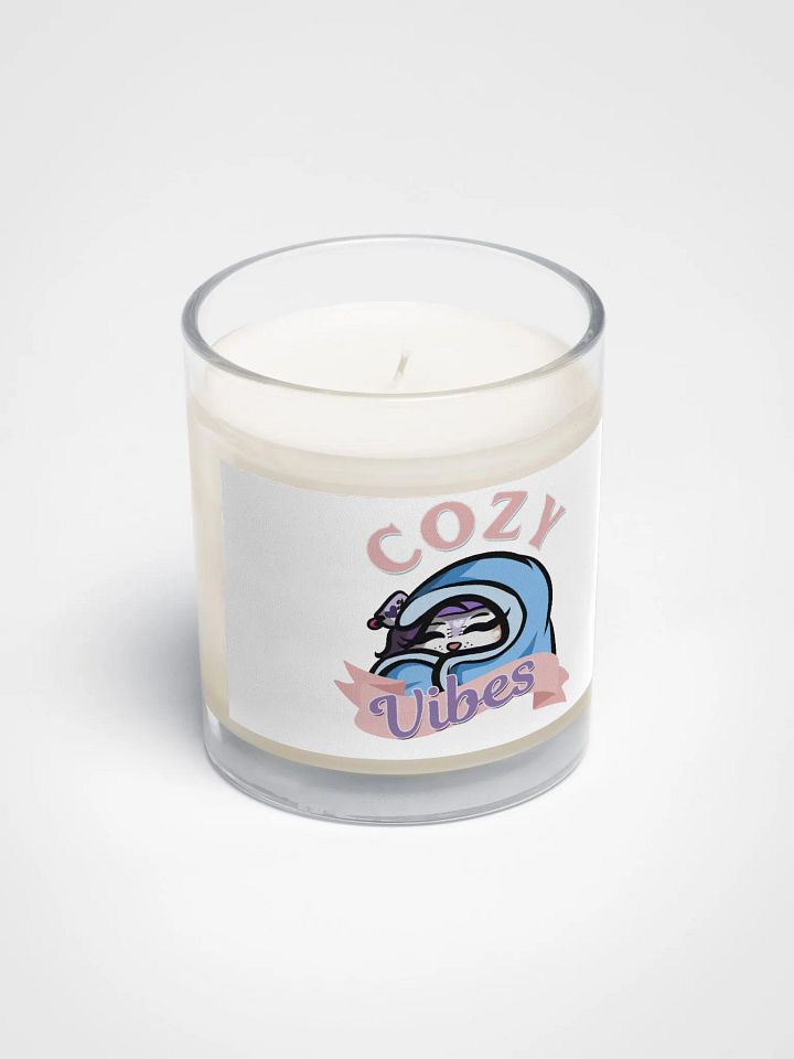 Cozy Vibes Unscented Soy Wax Candle product image (2)