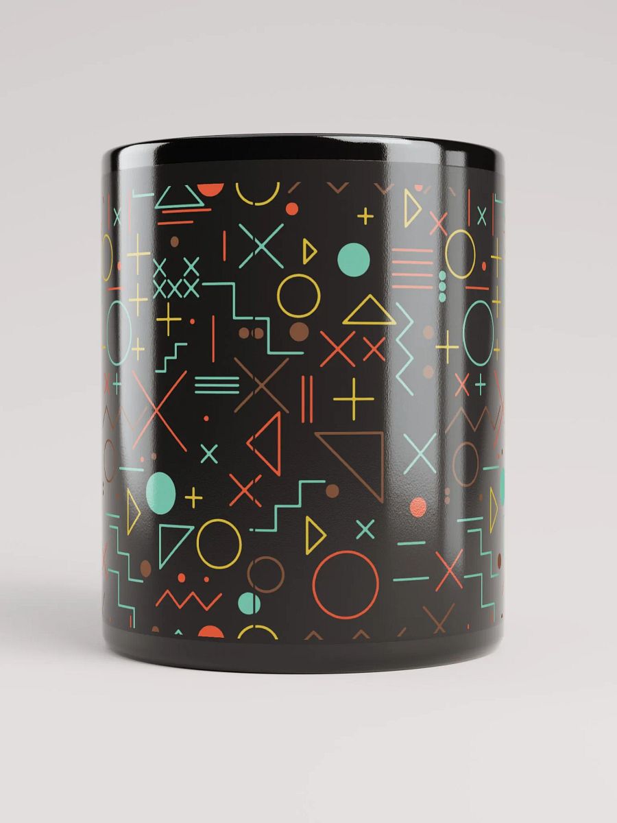 MATHMATICAL SYMBOLS BEAUTIFUL COLORS CONTRAST SHINY MUG product image (5)