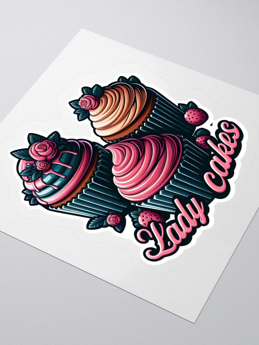 Lady Cakes Kiss Cut Stickers Set product image (8)