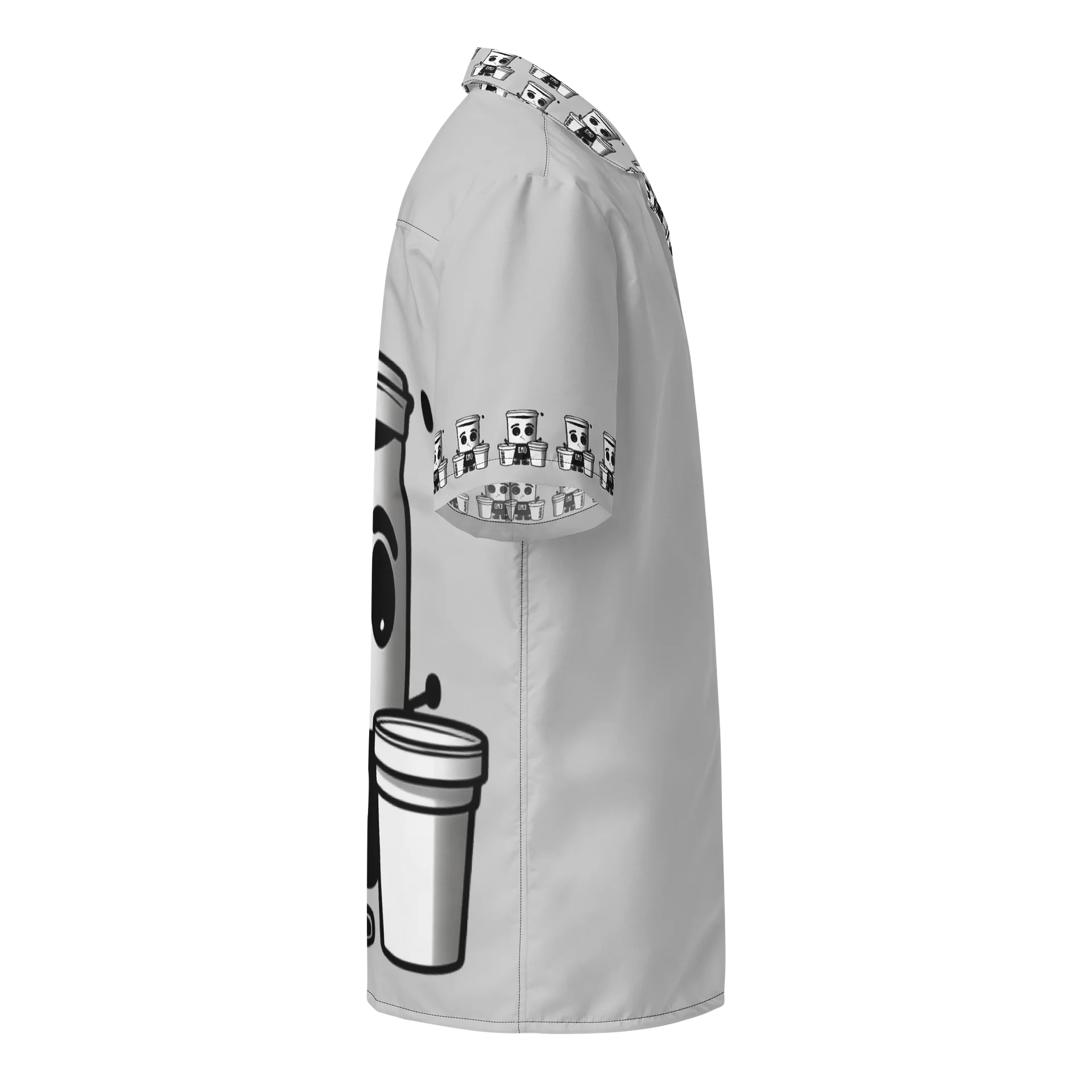 Robotic Cup Hawaiian Shirt product image (4)