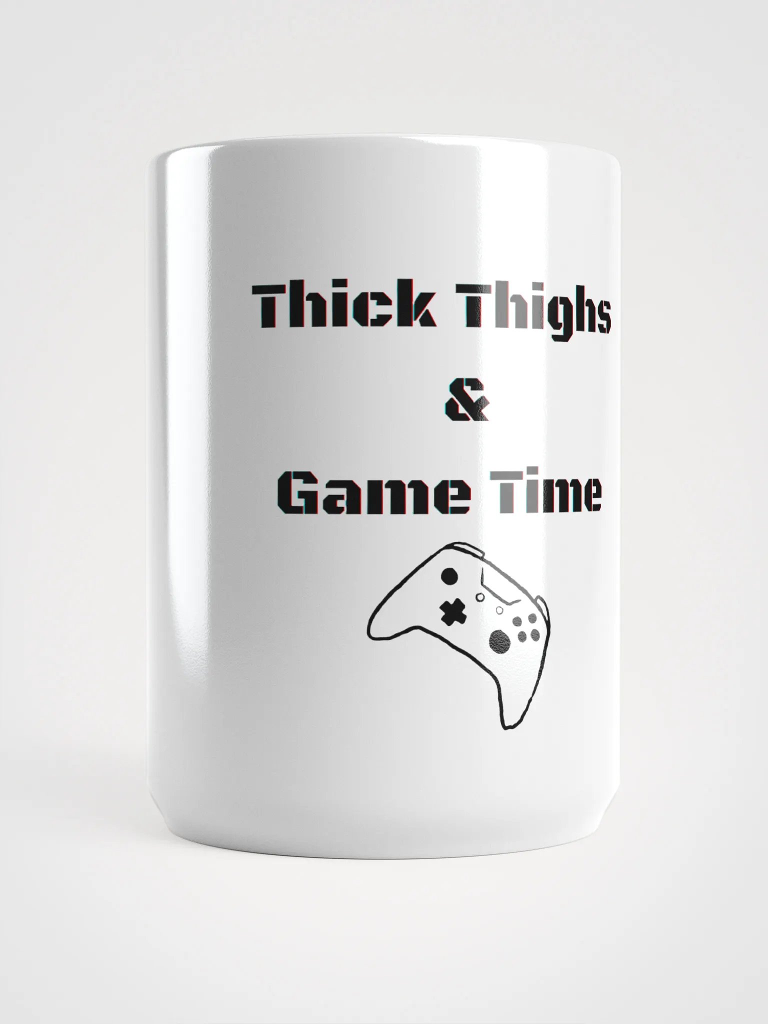 Thick Thighs and Game Time Mug product image (5)