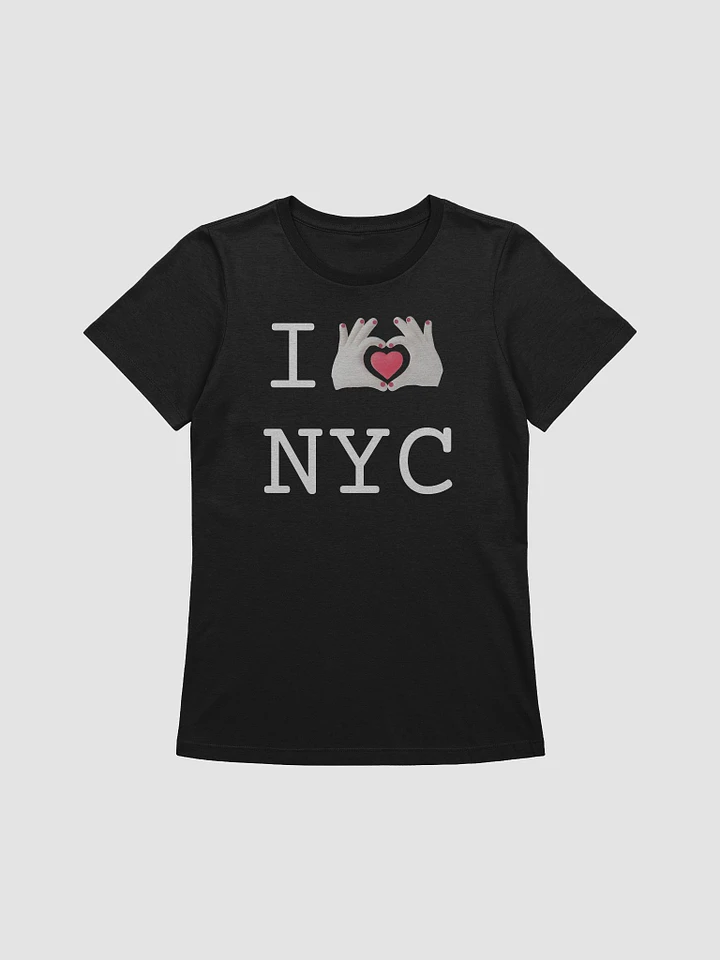 Women's Fit - I Heart NYC (White Text) product image (1)