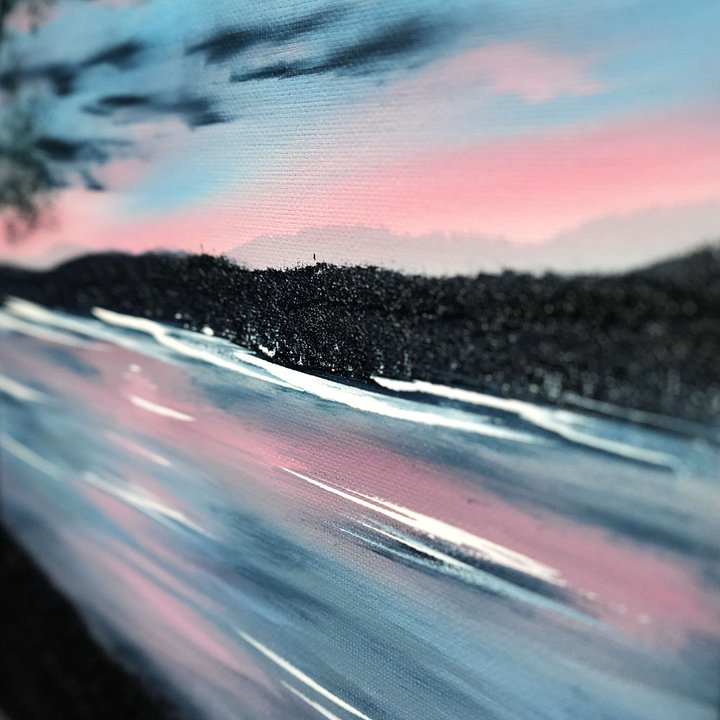 The Mornings Glow (Original) 12x12 Canvas product image (2)