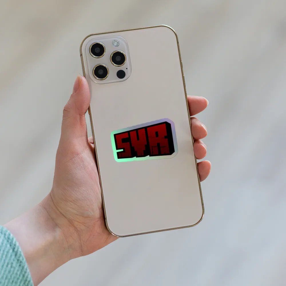 SVR Holo Logo Sticker product image (8)