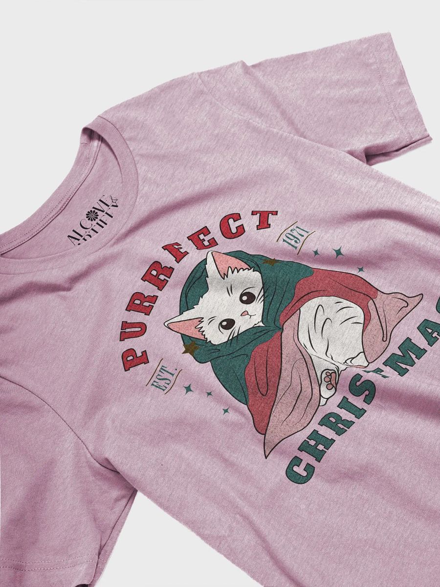 Cute T-Shirt Design- Purrfect Christmas product image (44)