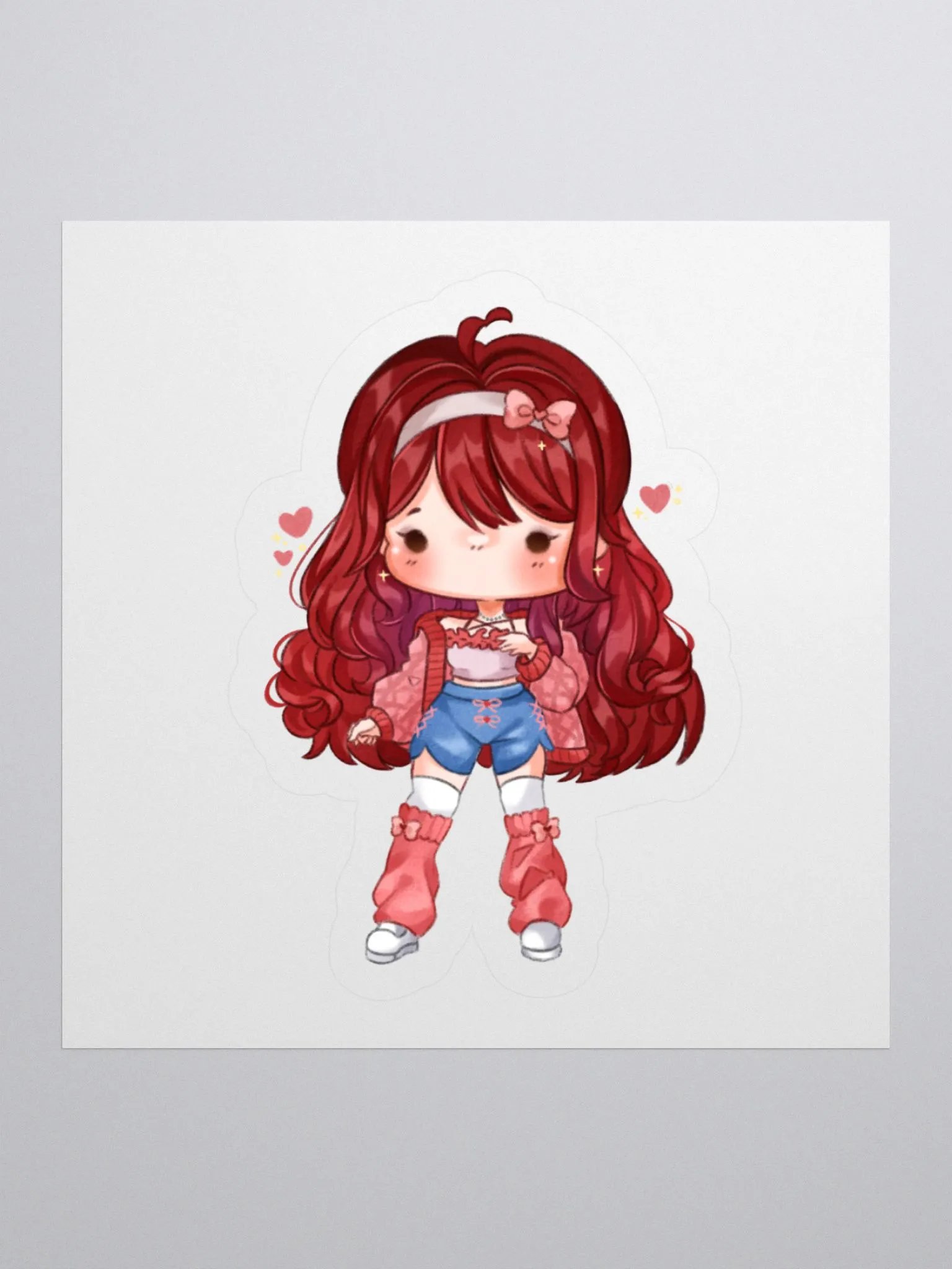 Chibi Full Body Lay Sticker product image (2)