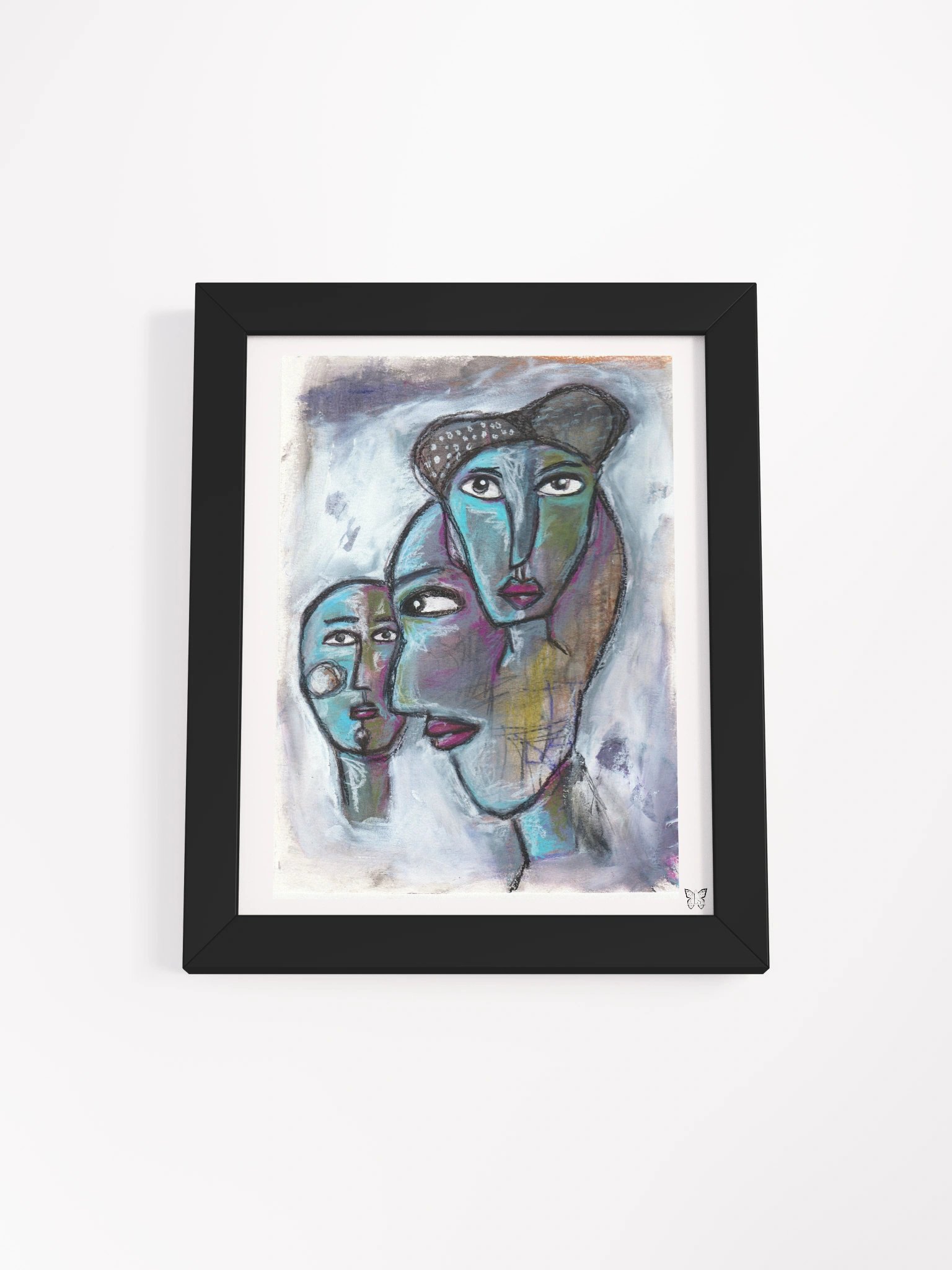 The Voices in my Head - Framed Art Print product image (1)