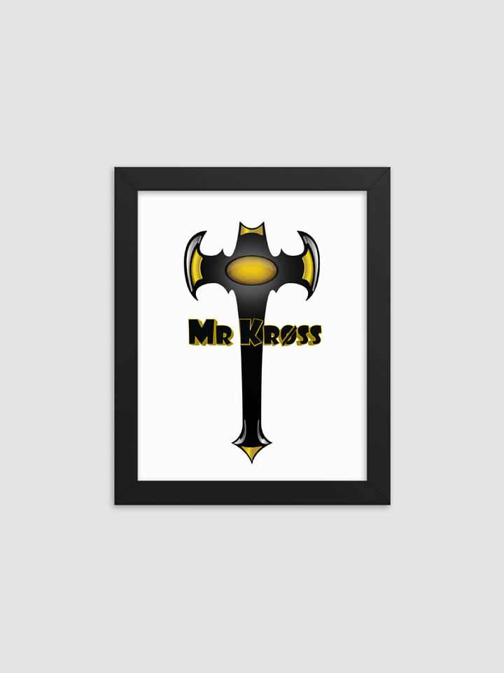 [Kr0ss Family] Framed High-Quality Matte Poster GiclÃ©e P002 product image (1)