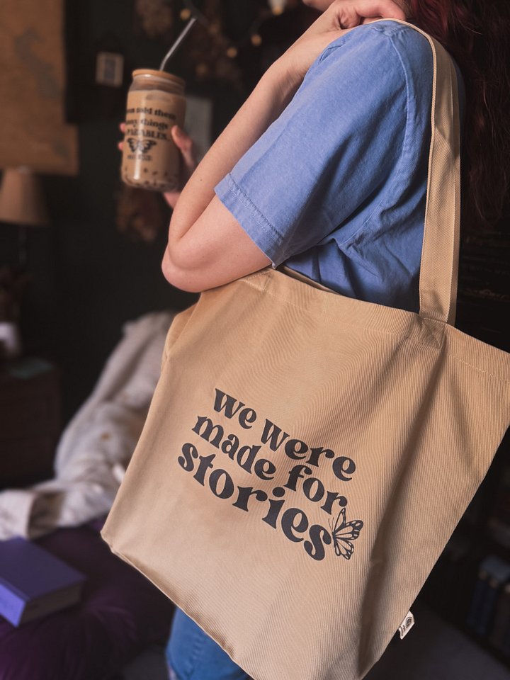 "made for stories" Tote Bag product image (1)