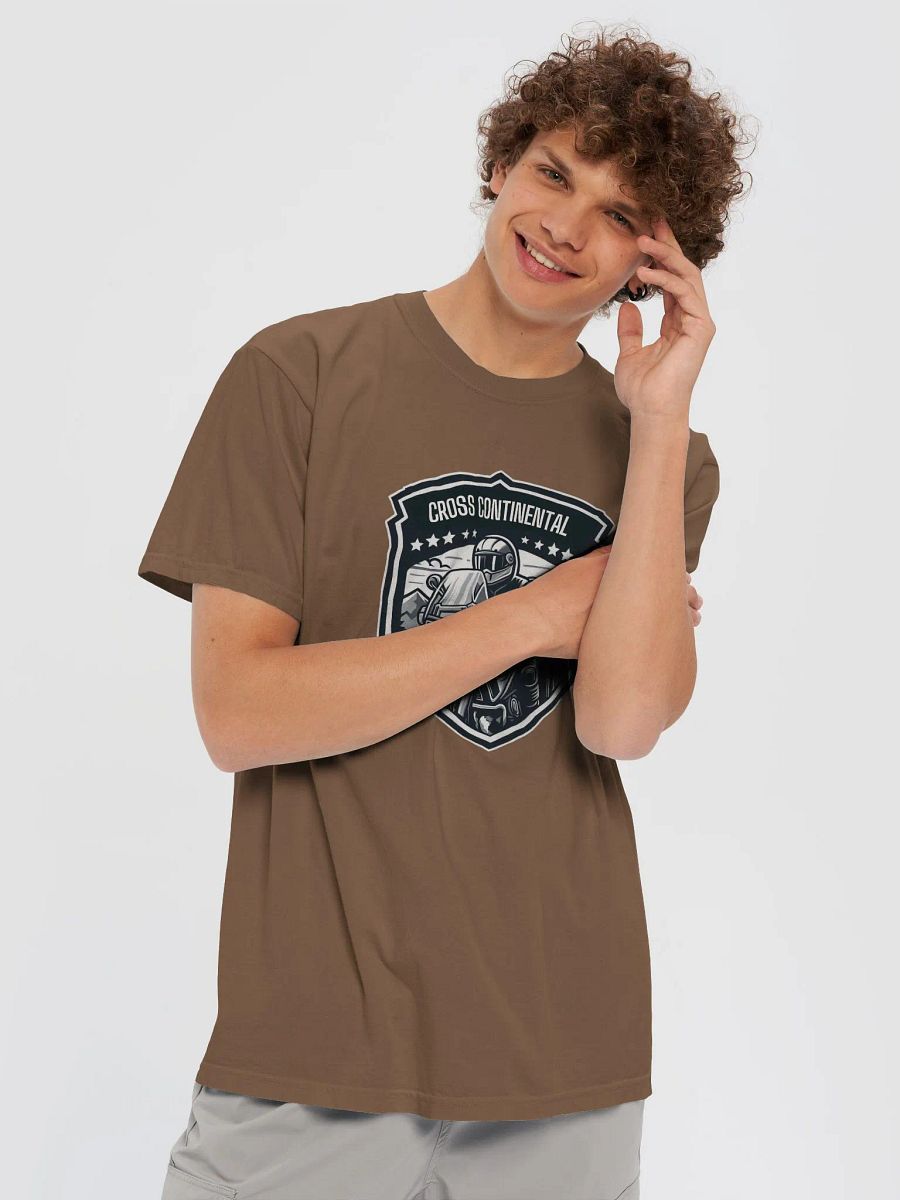 Ultimate Comfort Heavyweight Tee | AI Design cross continental product image (5)