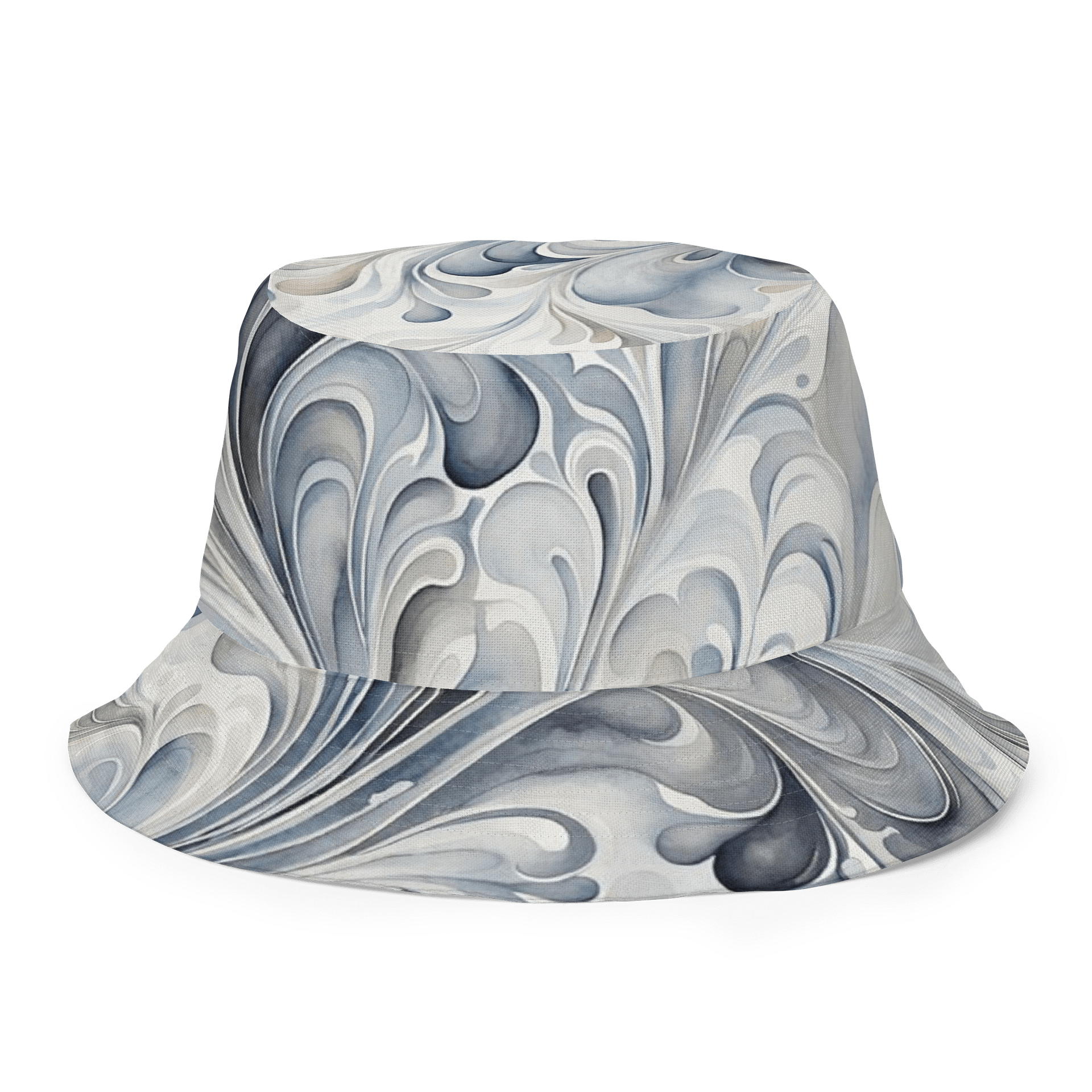 Gray Fractals Hat product image (7)