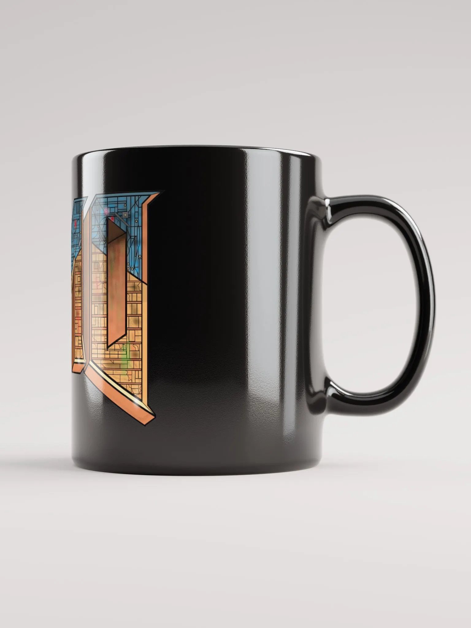 BMD Logo - Black Glossy Mug product image (6)