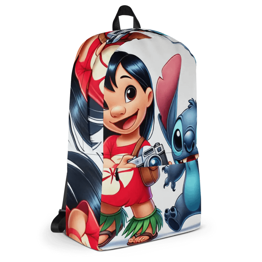 Lilo and Stitch All-Over Print Backpack 2 zipper product image (9)