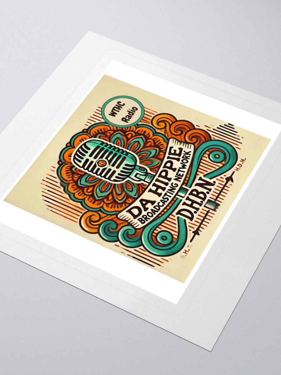 Da Hippie Mic Mandala Stickers product image (9)