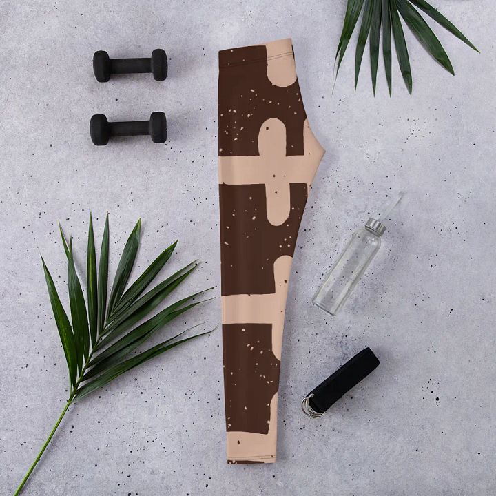 Customizable Textured Tan Lines Leggings product image (2)