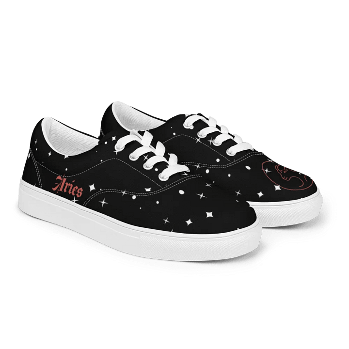 Starry Aries Lace-Up Canvas Shoes product image (2)
