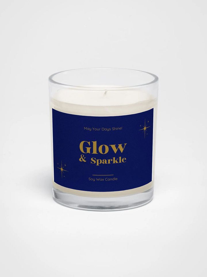 Glow & Sparkle Soy Wax Candle product image (1)