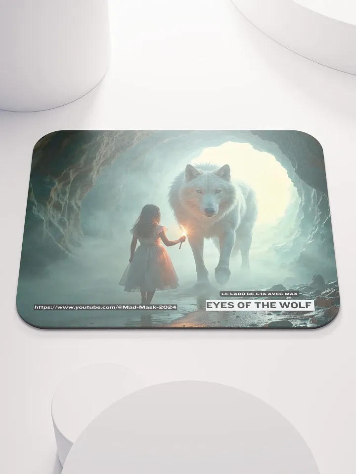 Classic Mouse Pad : Eyes of the Wolf product image (1)