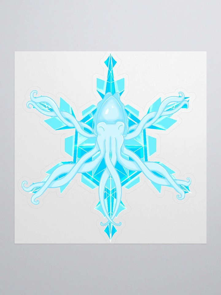 Snowflake Cuttlefish Sticker product image (2)