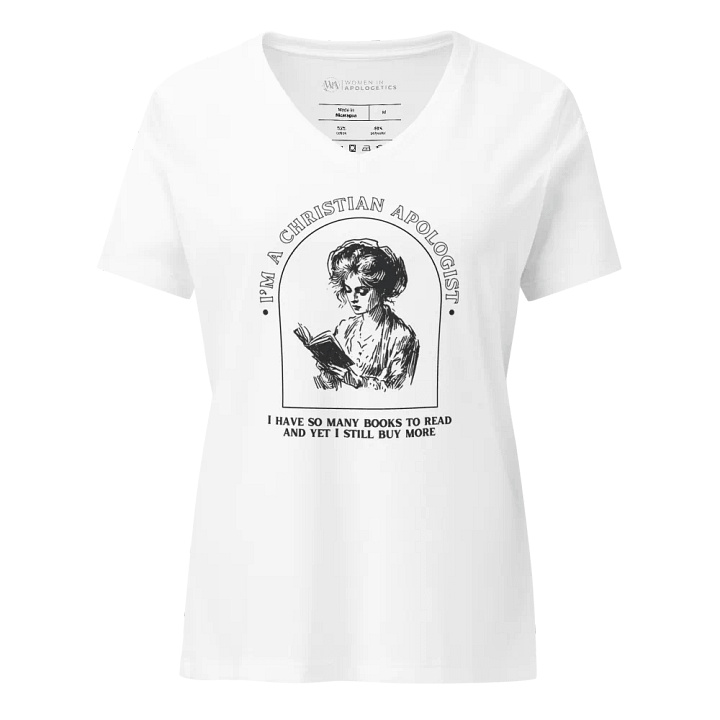 I'm a Christian Apologist Books V-Neck T-Shirt product image (25)