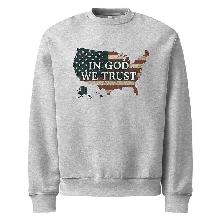 Patriotic Oversized USA Flag Sweatshirt product image (6)