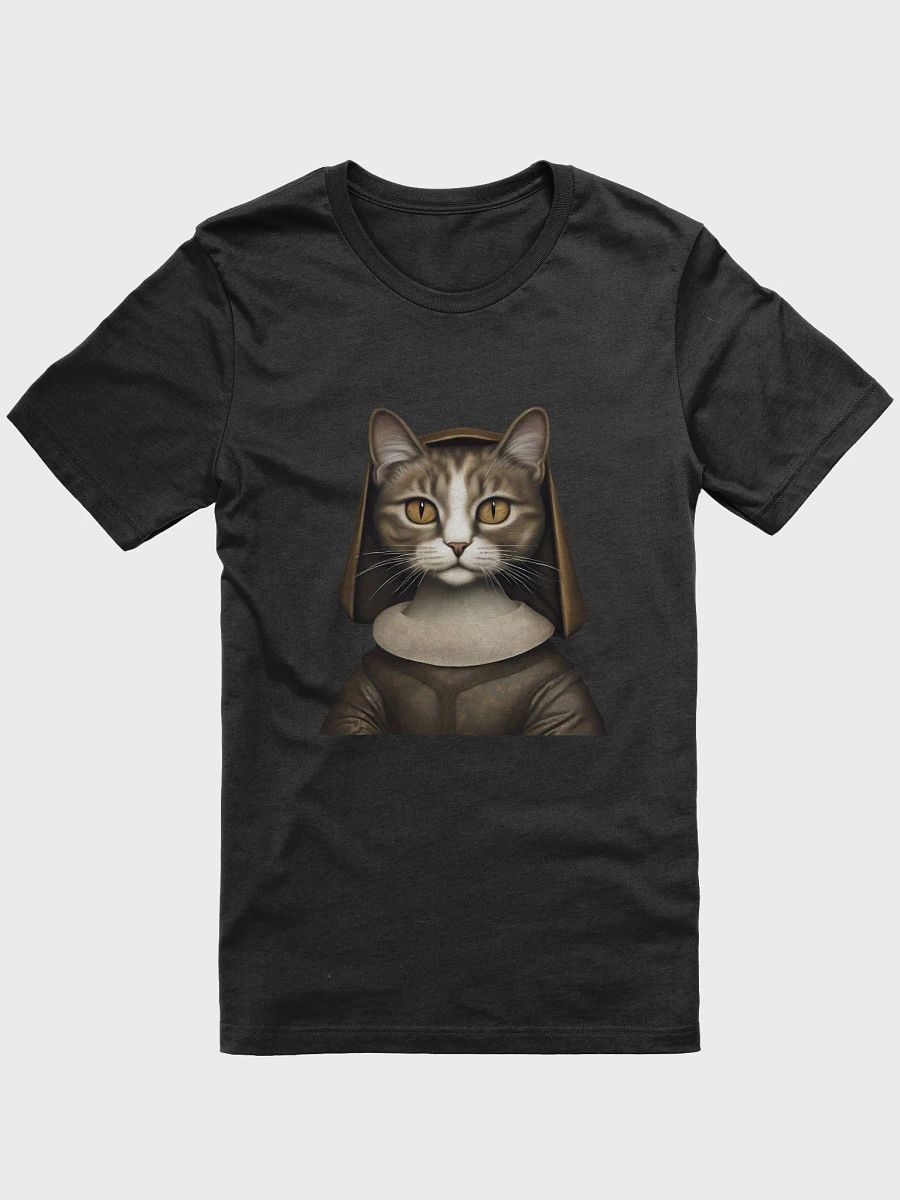 Renaissance Feline Portrait T-Shirt product image (1)