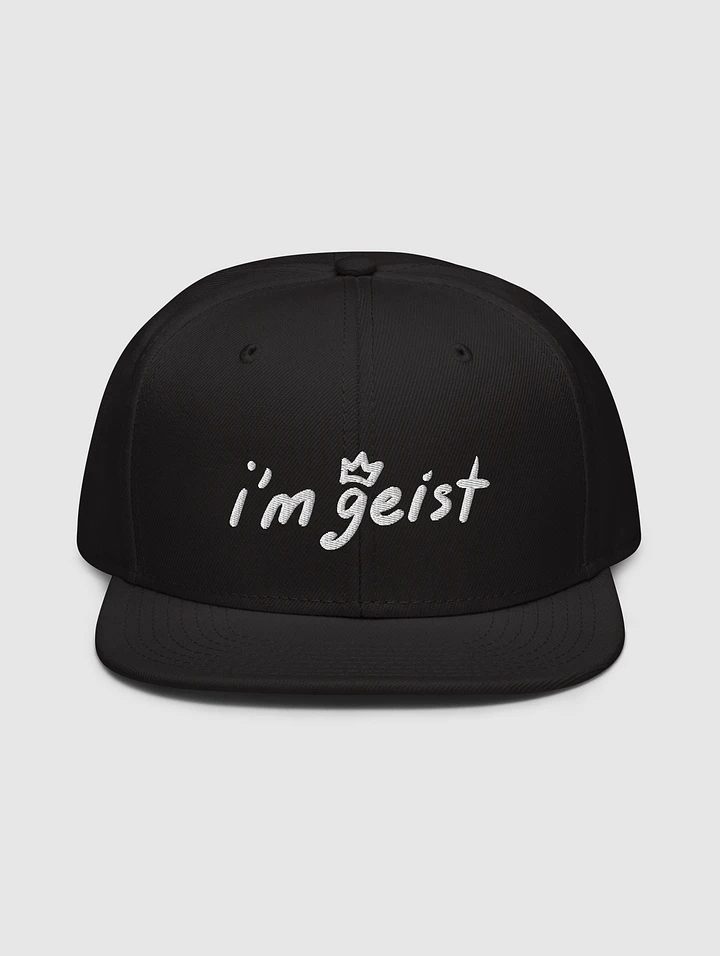 I'm Geist Embroidered Snapback hat product image (1)