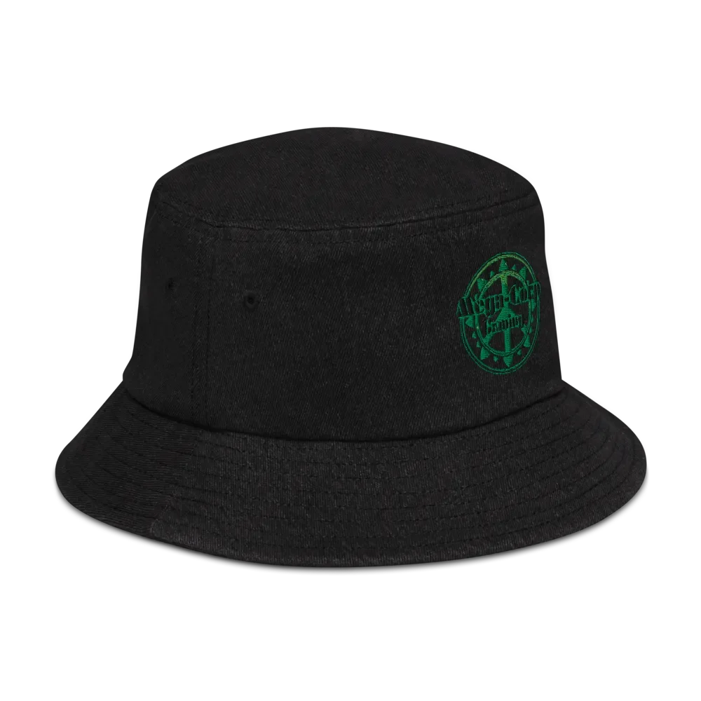 Mega-Corp Emblem Denim Bucket Hat product image (3)
