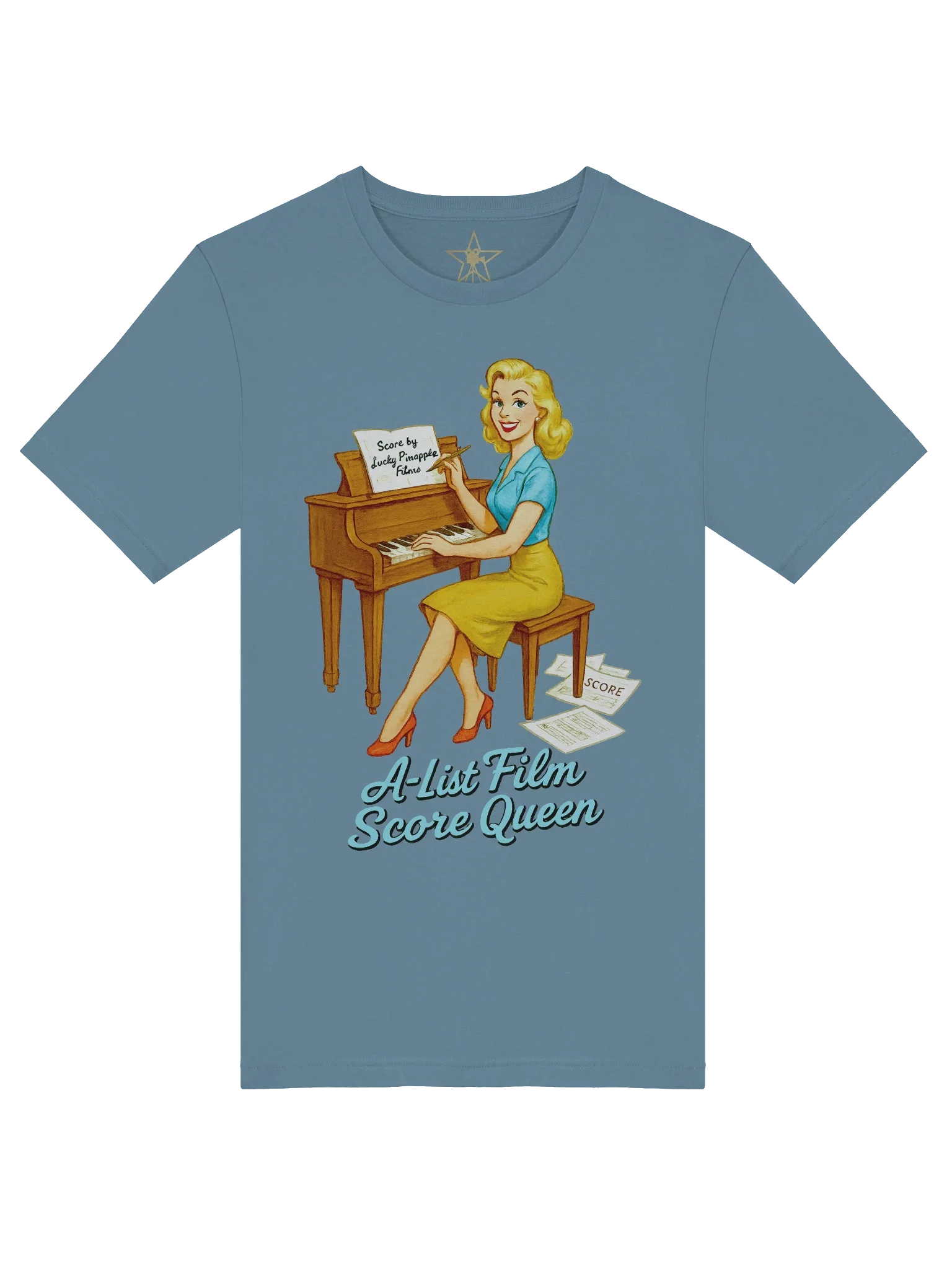 Film Score Composer Pin-up Girl 1940's Retro Concert Tee Fit Unisex T-Shirt product image (41)