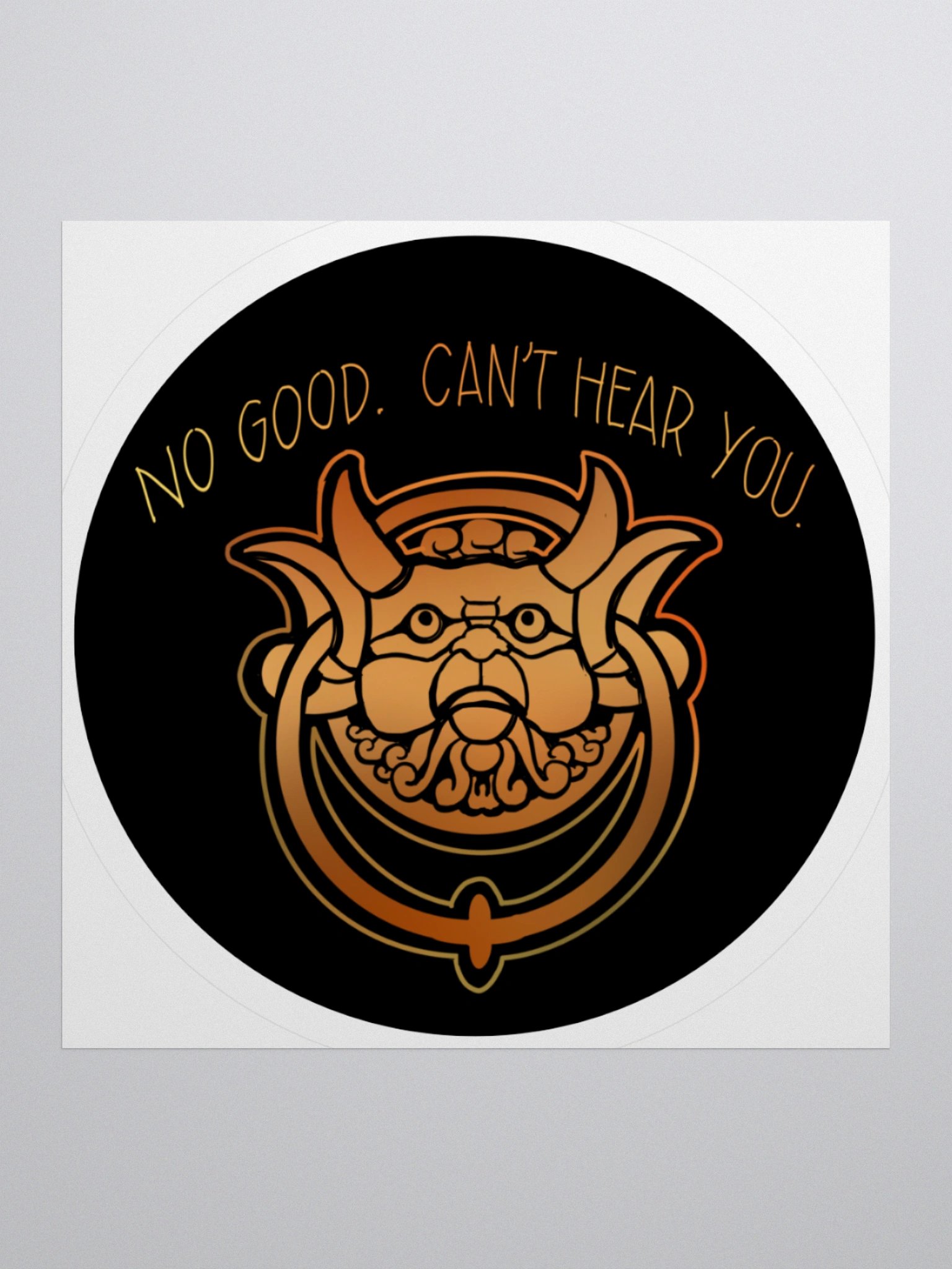 Cant Hear You Sticker product image (1)