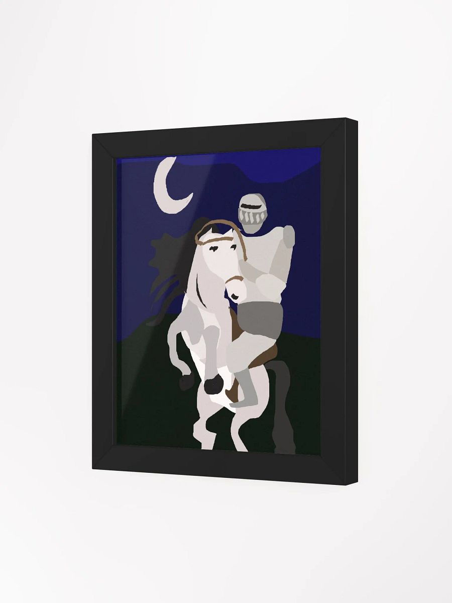 Knight On a Horse Framed Poster product image (44)