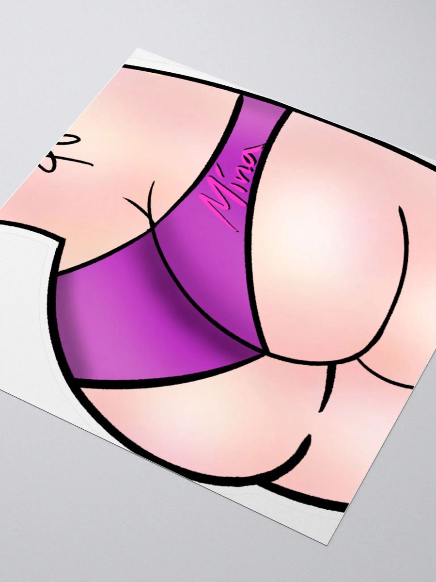 Mina's Purple Underwear Kiss Cut Stickers product image (3)