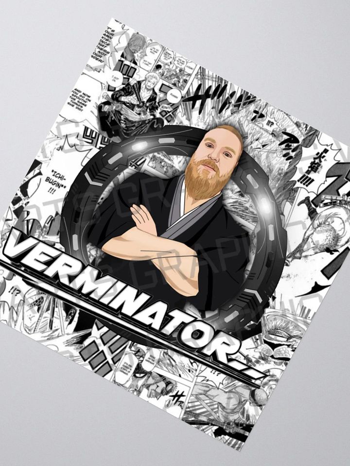 Futuristic Verminator Sticker product image (4)