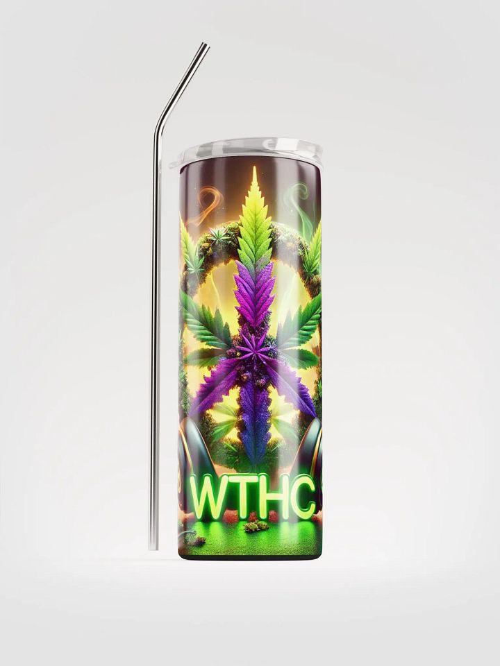 Da WTHC Cannabis Wreath Tumbler product image (1)
