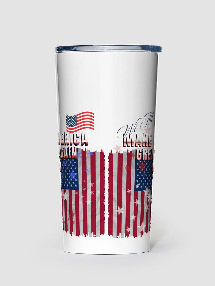 MAGA stainless steal insulated tumbler for patriots moms dads product image (1)
